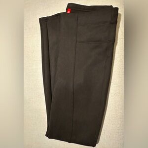 Spanx Soft and Comfy Faux Suede brown leggings size medium